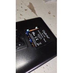 GloBrite Touch Screen LED kozmetičko ogledalo crno 24 LED