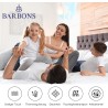 Barbons Žersej Čaršav sa Lastišem 180x200cm Siva | Outlet BGD