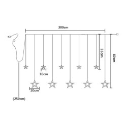 led-sijalice-zavesa-sa-zvezdama-2-5m-toplo-bela-6