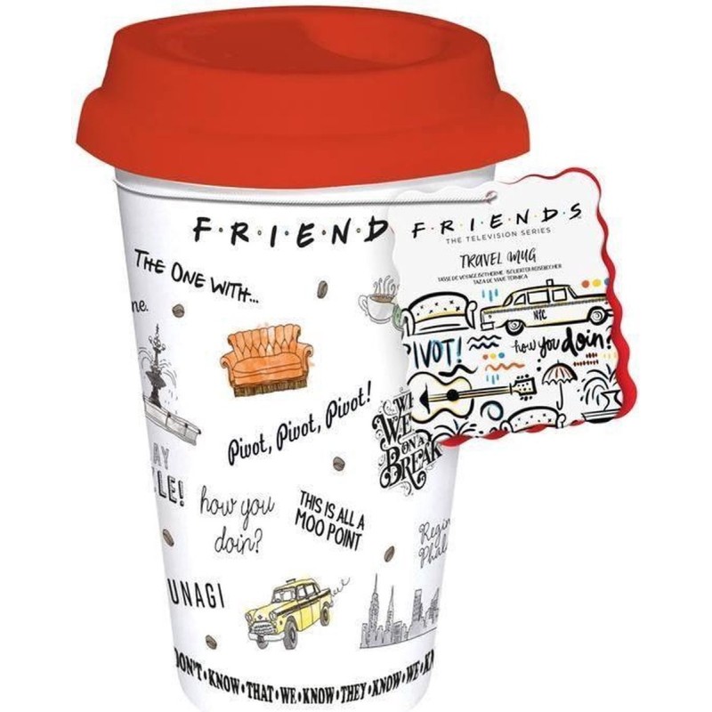 Paladone Friends Central Perk Licencirana Putna Šolja, 450ml | Outlet BGD
