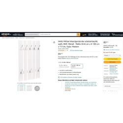 Haku Möbel 14394 Zidni Čiviluk 65x100cm | Outlet Ponuda