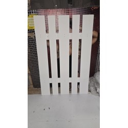 Outlet Haku Möbel 14394 zidni čiviluk beli MDF 65x100 cm bez metalnih kuka