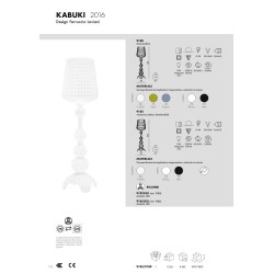 Kartell Kabuki Podna Lampa | Ferruccio Laviani | Outlet