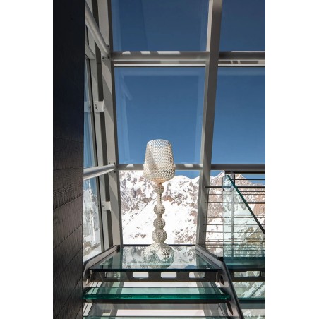 Kartell Kabuki 09180B4 LED podna lampa Crystal 166 cm