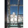 Kartell Kabuki 09180B4 LED podna lampa Crystal 166 cm