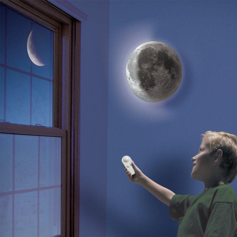 Haven Healing Moon Light 3D lampa mesec sa fazama meseca i daljinskim upravljačem
