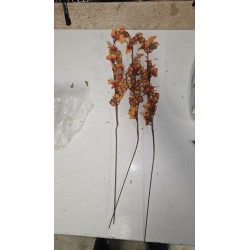 IGEA Veštačke Jesenje Grane Set 3 kom | 70 cm | Narandžasta