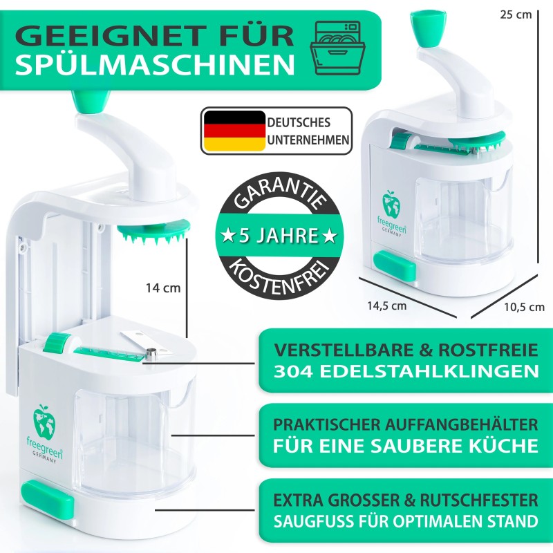 Freegreen Germany Ručna Spiralna Seckalica | Outlet BGD
