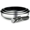 Backen Inox Set Tiganja 4 Dela | 20/24/26 cm | Za Indukciju i Rernu | Outlet BGD