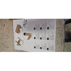 Gadgy Set 2 Podesiva Postolja za Saksije od Bambusa | Prirodno Drvo
