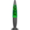 InnovaGoods Magla zelena lava lampa sa srebrnim aluminijumskim kućištem