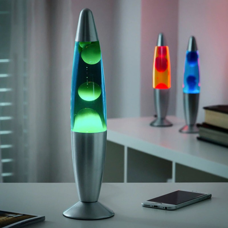 InnovaGoods Magla zelena lava lampa 25W visine 34 cm