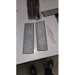 Perač prozora 2u1 sa teleskopskom ručkom, gumom za brisanje, mikrofiber krpama i rotacionom glavom