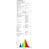 Moderna bela linearna spoljašnja LED zidna lampa dužine 100cm sa IP65 vodootpornom zaštitom
