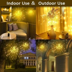 GloBrite Starburst LED Lampice | 8 Režima | Vatromet Dekoracija