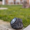 Luminsky Rocky set od 2 dekorativne solarne spot lampe, siva | Outlet BGD