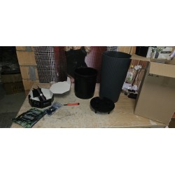 Lechuza CILINDRO Color 32 ALL-IN-ONE saksija, 32x56 cm | Outlet BGD