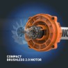WORX Nitro 40 V Power Share PRO LEAFJET duvač lišća bez baterije & punjača | Outlet BGD