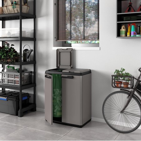 KETER SPLIT PREMIUM spoljašnja kanta za smeće, 2x110 L, S321x | Outlet BGD