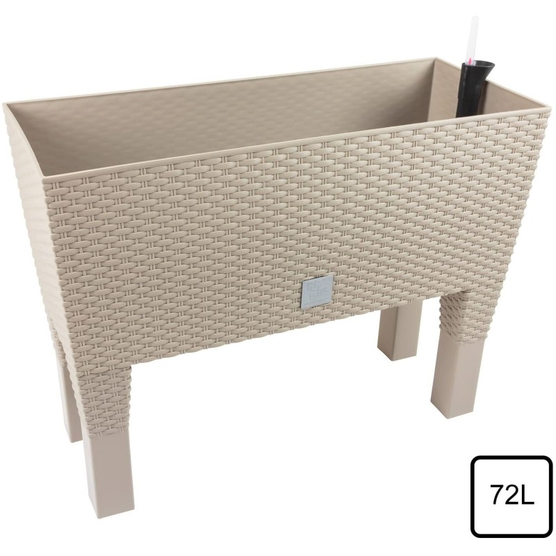 Rato visoka žardinjera, 80x33x65 cm, moka | Outlet BGD