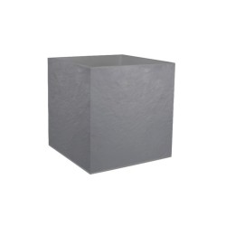 EDA Volcania kvadratna žardinjera, siva,49.5x49.5x49.5 cm- 57 L | Outlet BGD