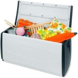 Terry Box 120, 120x54x57 cm, 308 L, siva/crna, AO213 | Outlet BGD
