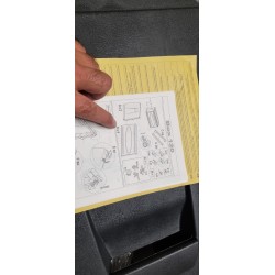Terry Box 120, 120x54x57 cm, 308 L, siva/crna, AO213 | Outlet BGD