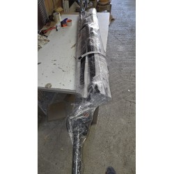 Svetlo sivi Doppler Ravenna Light konzolni suncobran prečnika 300 cm sa aluminijumskim ramom