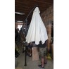 Svetlo sivi Doppler Ravenna Light konzolni suncobran prečnika 300 cm sa aluminijumskim ramom
