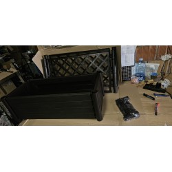 Stefanplast Italia pravougaona saksija za puzavice, braon | Outlet BGD