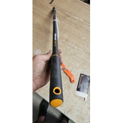 Fiskars QuikFit 1000664 drška, 84 cm, aluminijum, crna/narandžasta | Outlet BGD
