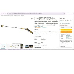 Dewalt DCMPS567N samo glava uređaja-bežični orezivač | Outlet BGD
