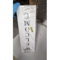Gartenfreude WELCOME dekorativni stub, 16x16x50 cm, bela | Outlet BGD