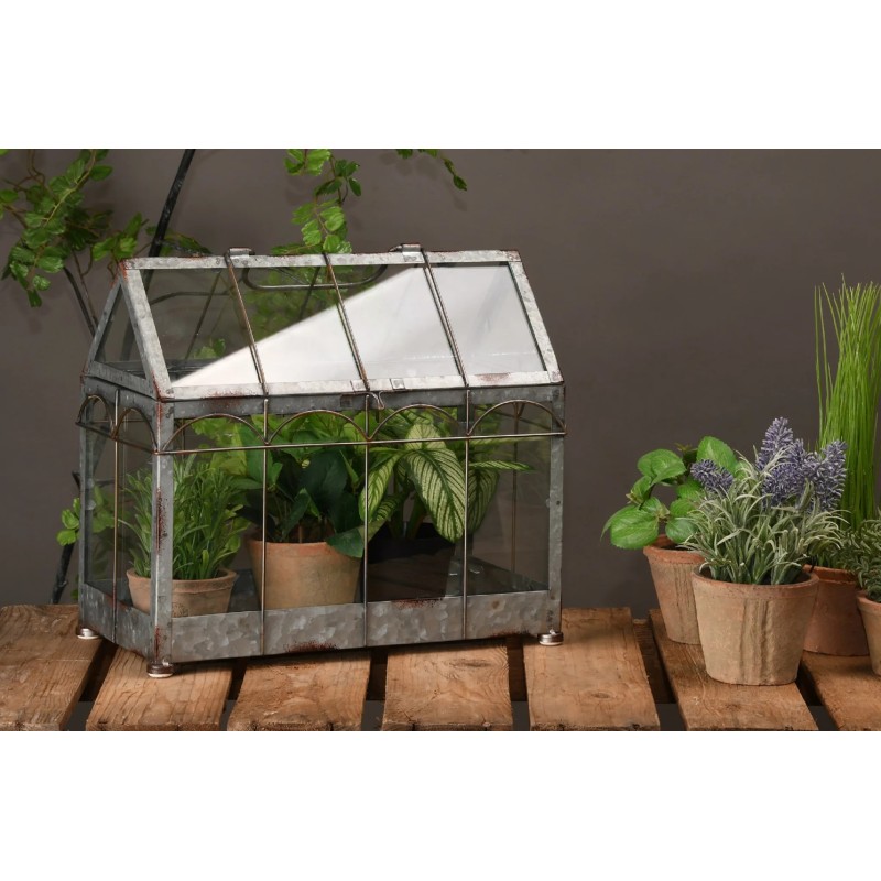 Esschert Design dek. plastenik gvožđe/staklo, 36x19x32.7 cm | Outlet BGD
