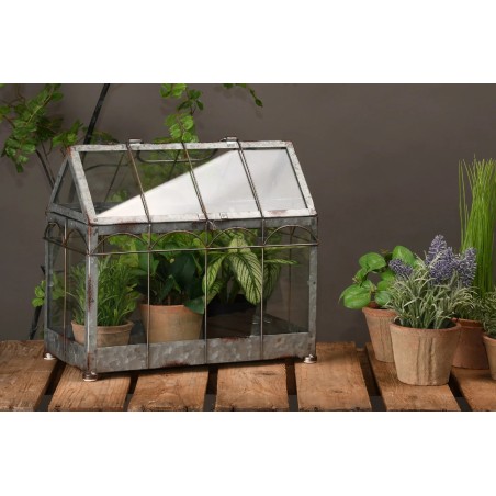 Esschert Design dek. plastenik gvožđe/staklo, 36x19x32.7 cm | Outlet BGD