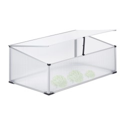 Relaxdays aluminijumski hladni ram 100x60 cm, zimska bašta | Outlet BGD