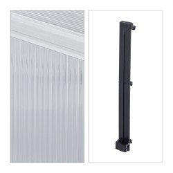 Relaxdays aluminijumski hladni ram 100x60 cm, zimska bašta | Outlet BGD