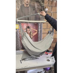 Viseća ljuljaška sa 2 jastuka i torbom za nošenje, max.150 kg | Outlet BGD