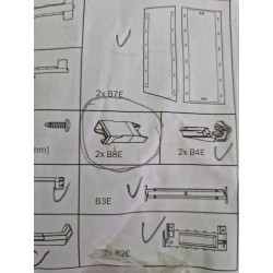 Visoki sivo-crni Keter Linear Utility plastični ormar sa prostorom za metle i tri podesive police