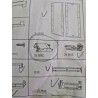 Visoki sivo-crni Keter Linear Utility plastični ormar sa prostorom za metle i tri podesive police