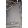 Siva Homecall XXL sklopiva aluminijumska ležaljka sa podesivom zaštitom za sunce i integrisanom penom