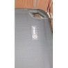 Siva Homecall XXL sklopiva aluminijumska ležaljka sa podesivom zaštitom za sunce i integrisanom penom