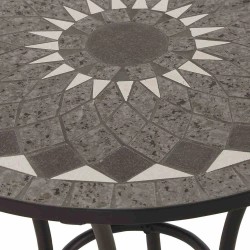 Siena Garden Como sto, čelik&keramika, 60x71 cm | Outlet BGD