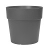 Elho Vibia ravna okrugla 30 cm saksija, antracit | Outlet BGD