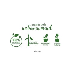 Elho Vibia ravna okrugla 30 cm saksija, antracit | Outlet BGD