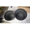 Elho Vibia ravna okrugla 30 cm saksija, antracit | Outlet BGD