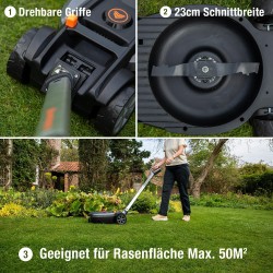 yard-force-iflex-lm-f23-aku-kosilica-12v-outlet-ispada-točak-9