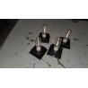 Set od 4 solarne dekorativne baštenske lampe, toplo bela | Outlet BGD