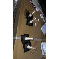 Set od 4 solarne dekorativne baštenske lampe, toplo bela | Outlet BGD