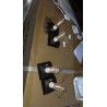 Set od 4 solarne dekorativne baštenske lampe, toplo bela | Outlet BGD